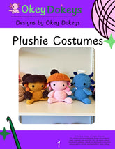 Crochet Plushie Costumes Pattern Only